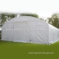 Trussed Frame Shelter with UV-treated Cover for Strong Snow and Wind, Measures 21.4 x 12.2 x 6.1mNew